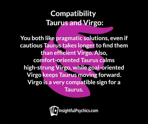 taurus and virgo dating